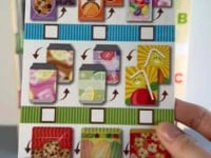 Snackautomat, 16 deler