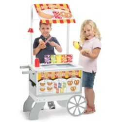 Snackbod på hjul m. is og pølser