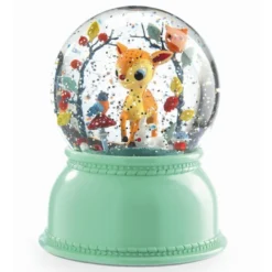 Snøkule med lys - Bambi