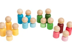 Sorteringssett - Trefigurer, 16 deler