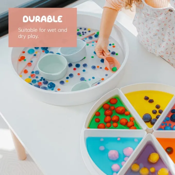 Spade til sanselek - Grønn, 3 stk