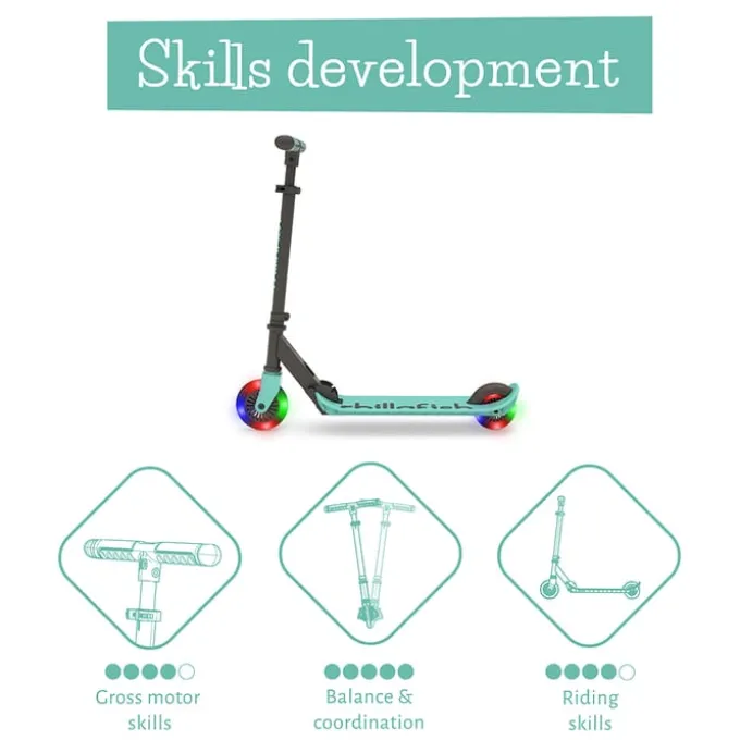 Sparkesykkel Flexxi GLOW - Mint