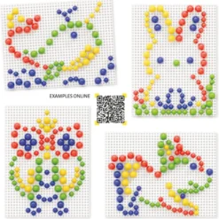 Stiftmosaikk - FantaColor, 100 stifter