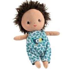 Stoffdukke med bærebag, 22 cm. - Ari