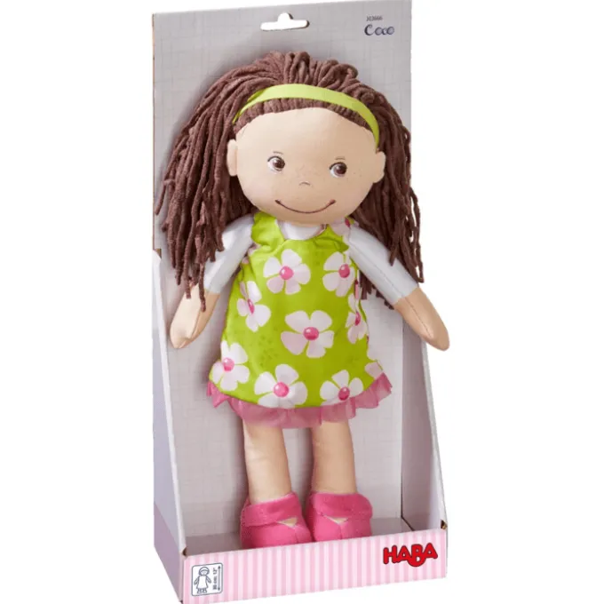 Stoffdukke - Nora, 30 cm