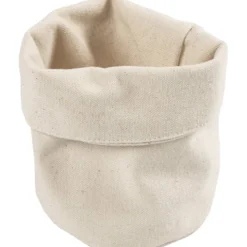 Stoffkurv Ø9 cm - Dekorér selv, 2 stk.