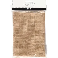 Stoffpose 10 x 15 cm - Brun, 4 stk