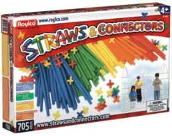 Straws & Connectors byggesett, 705 deler