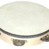 Tamburin med skinn - Ø20 cm.