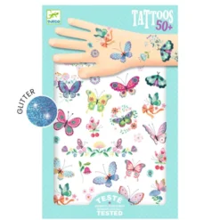 Tatoveringer, Glitter - Sommerfugler