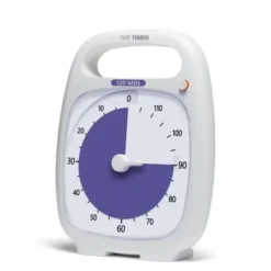 Time Timer PLUS Hvit (14x18 cm.) - 120 min.