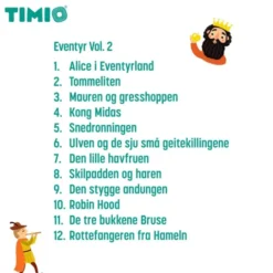 TIMIO tilbehør - Disc sett 4