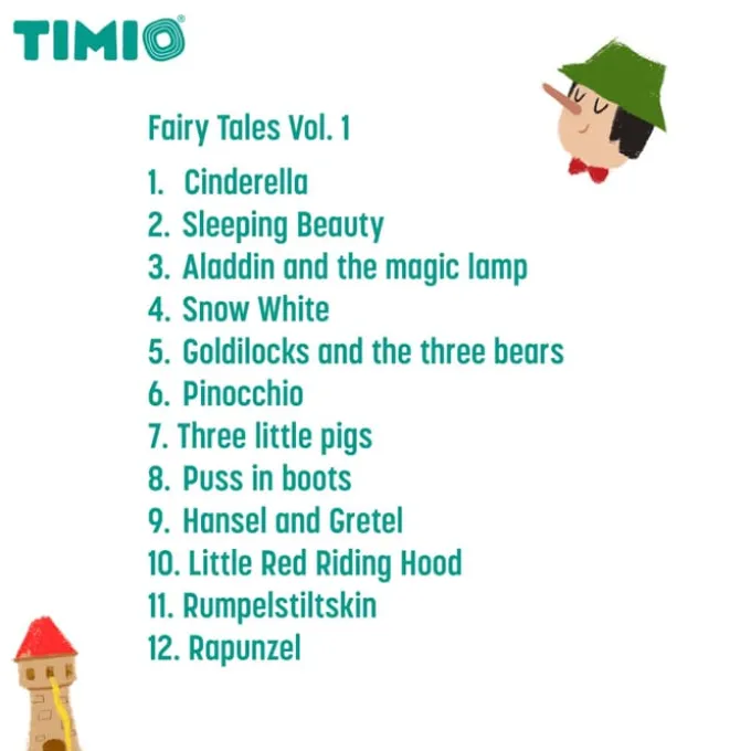 TIMIO tilbehør - Disc sett 3