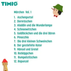 TIMIO tilbehør - Disc sett 3