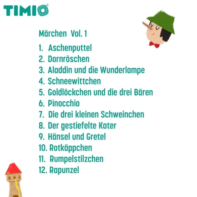 TIMIO tilbehør - Disc sett 3