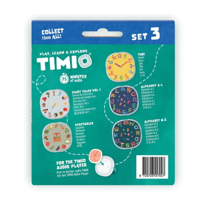 TIMIO tilbehør - Disc sett 3