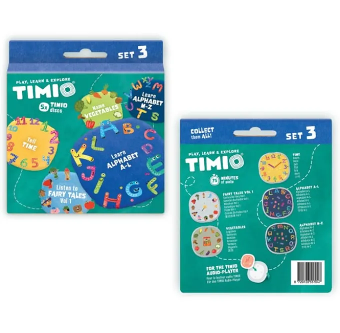 TIMIO tilbehør - Disc sett 3