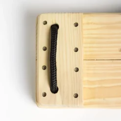 Trehuske 44 x 17,5 cm - 6 meter (svart tau)