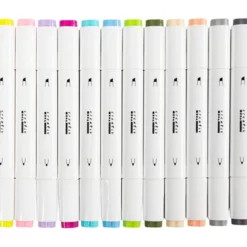 Twin Markers - Pastell, 12 stk.