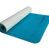 Yogamatte 183 x 61 cm - Blå/Grå